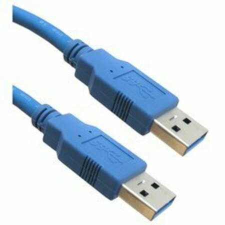 SWE-TECH 3C USB 3.0 Cable, Blue, Type A Male / Type A Male, 10 foot FWT10U3-02110